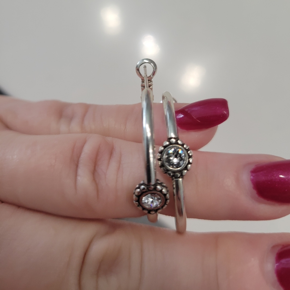 Brighton Medium Twinkle Post Earrings Like New Great Condition